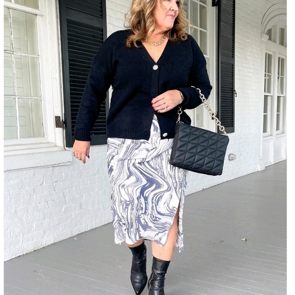 A New Day Skirt Elegant Wear Office Wear Career Minimalist - Picture 4 of 13